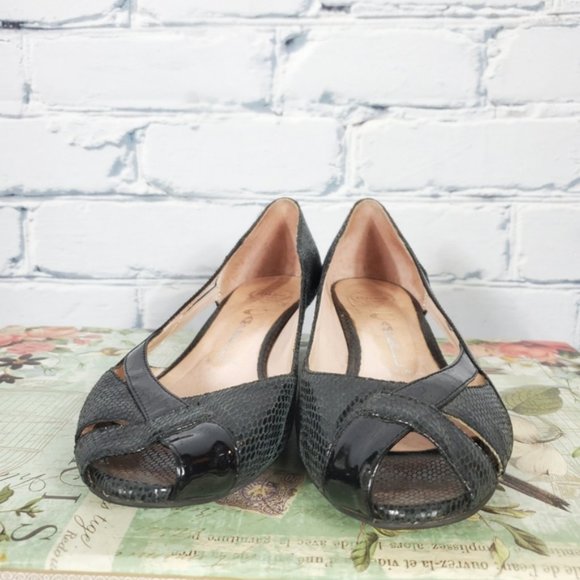 Jeffrey Campbell Danger Peep Toe Kitten Heel - Picture 5 of 8